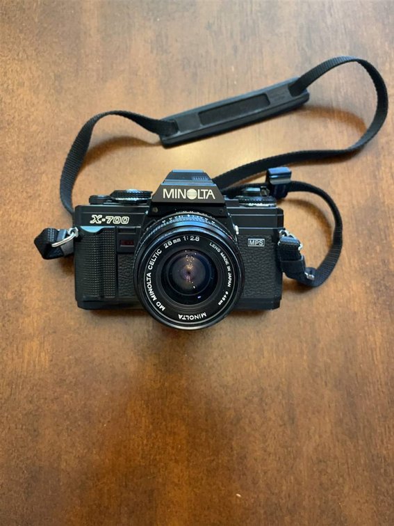 Minolta X-700 Camera With 28mm f/2.8 Lens
