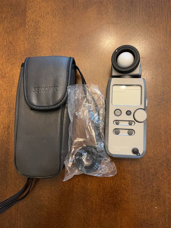 Sekonic Flash Master L-358 Light Meter Set