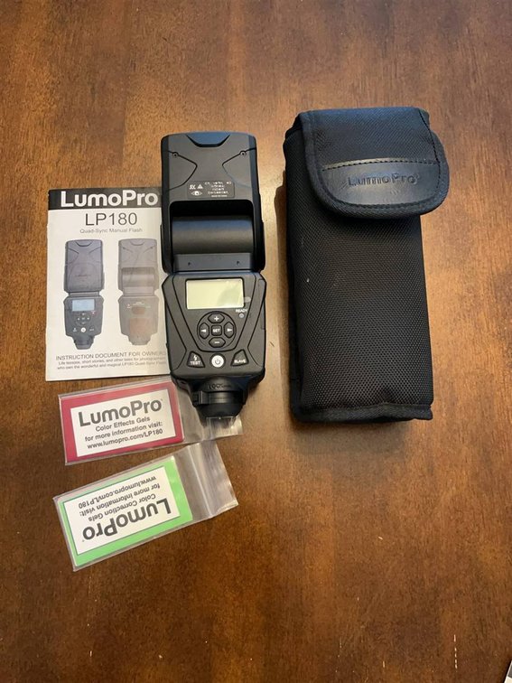 LumoPro LP180 Quad-Sync Manual Flash Kit