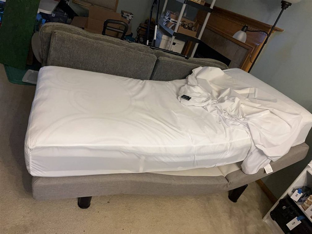 38" Wide Electric Hospital Bed, Like New