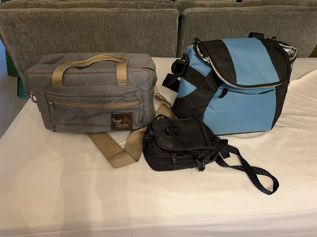 3 Travel Bags Samsonite, Tough Traveler
