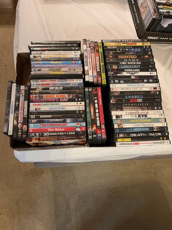 DVD Movie Lot Over 50 Assorted Titles