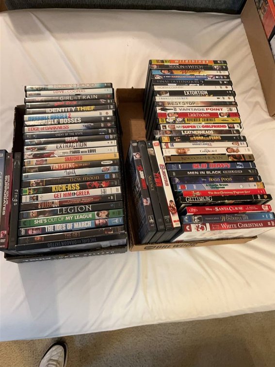 Large Mixed Lot of Over 40 DVD Movies