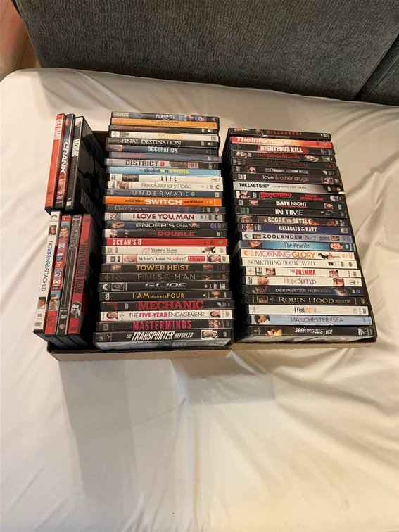 45 Assorted DVD Movies