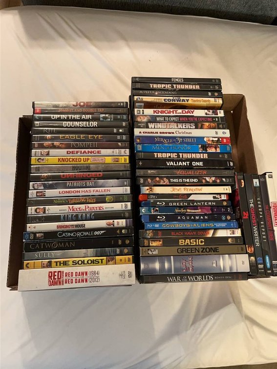 44 DVD and Blu-ray Movies