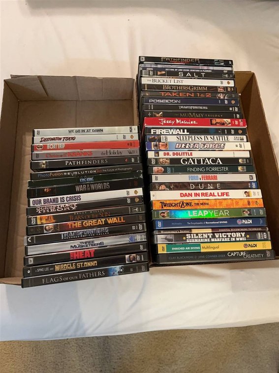 DVD Movies and Documentaries