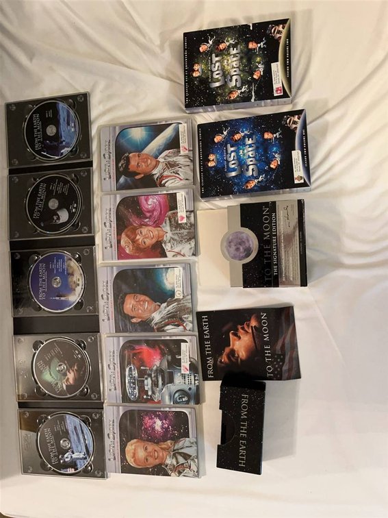 Lost in Space S2 DVD Set & From the Earth to the Moon