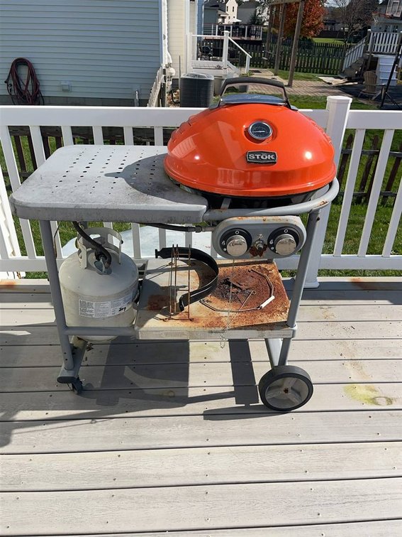 STŌK Gas Grill With Propane Tank, Untested