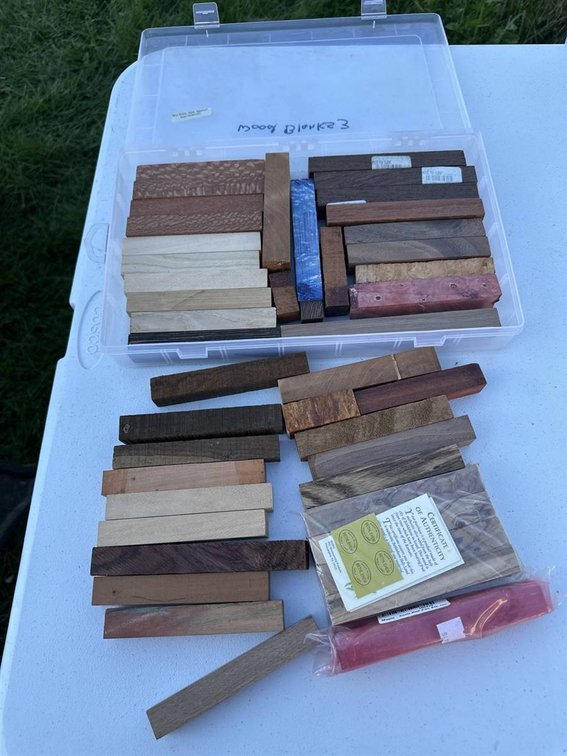 Exotic Wood Pen Blanks Collection