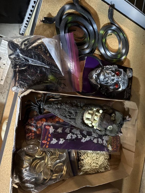 Halloween Props and Decorations Lot