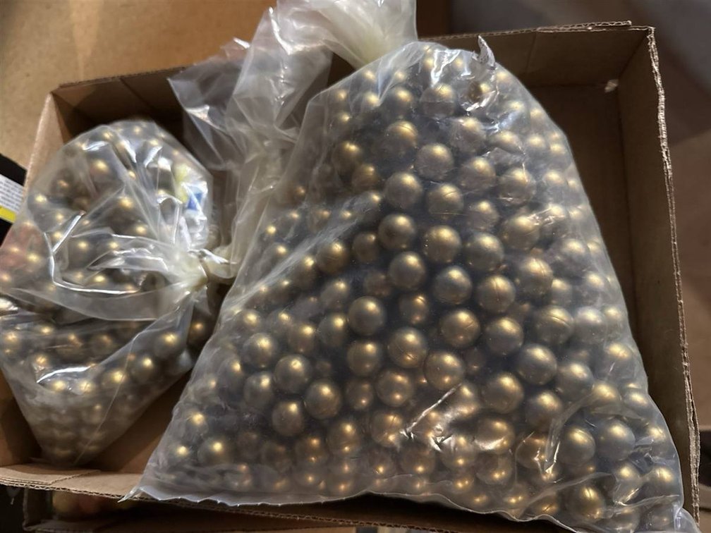 Bulk Lot Steel Ball Bearings in Plastic Bags