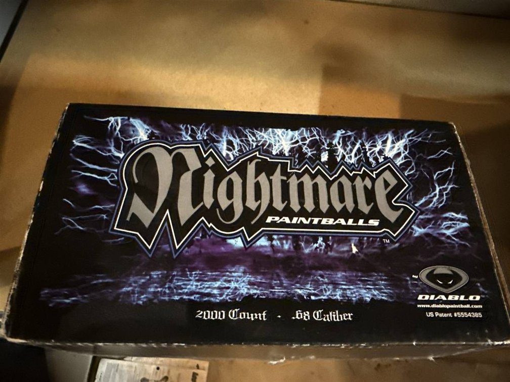 Diablo Nightmare Paintballs .68 Caliber