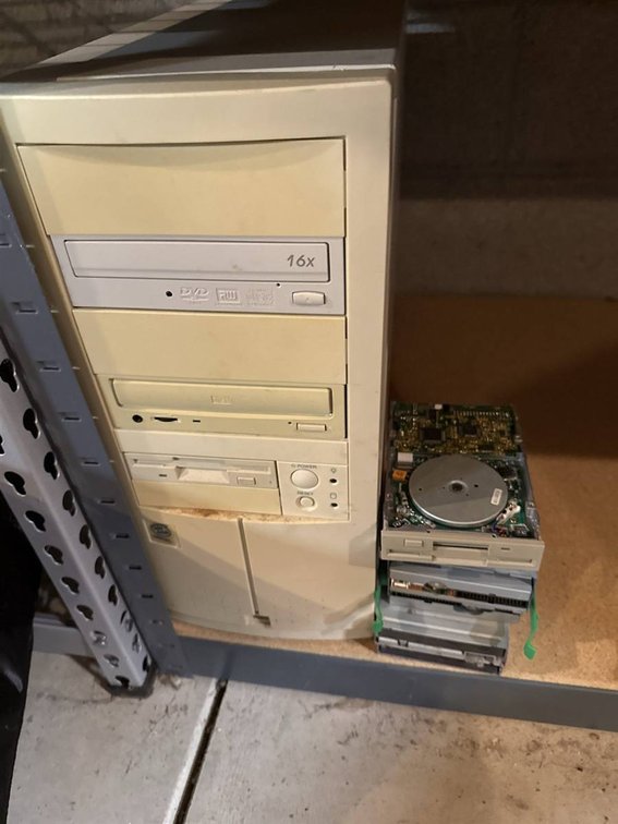 ATX Desktop Tower Computer with Hard Drives