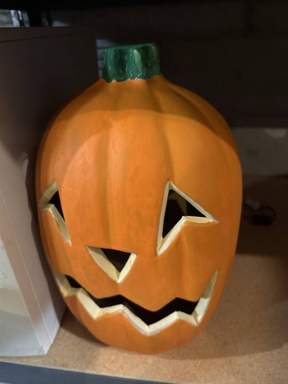 Halloween Jack-O'-Lantern Lighted Decoration