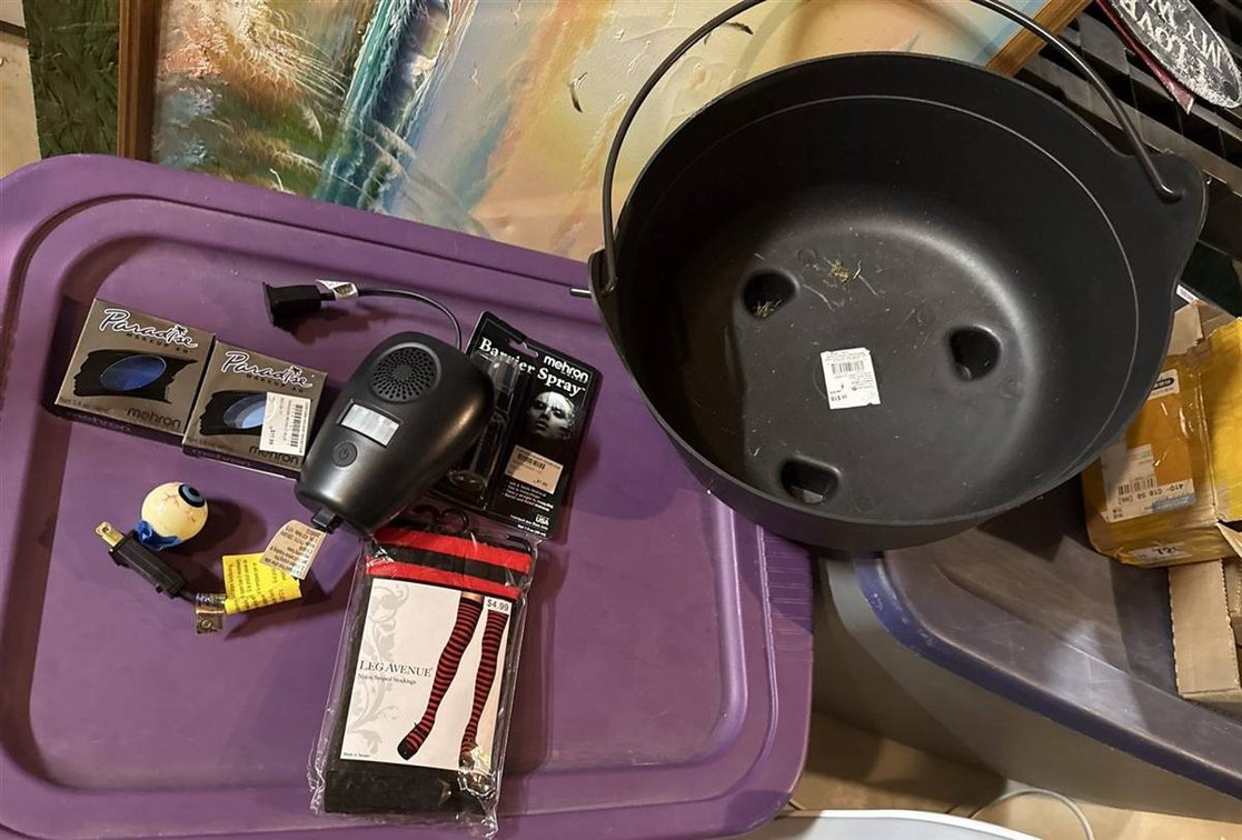 Halloween Accessories and Makeup Lot