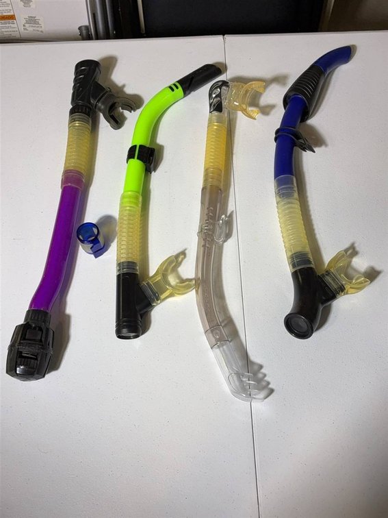4 Snorkels Cressi, Impulse 2, Divers Inc.