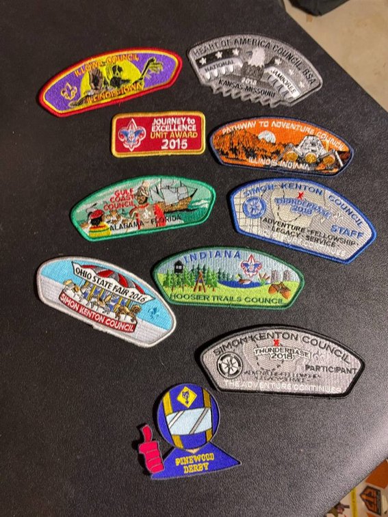 Boy Scouts of America Council Patches