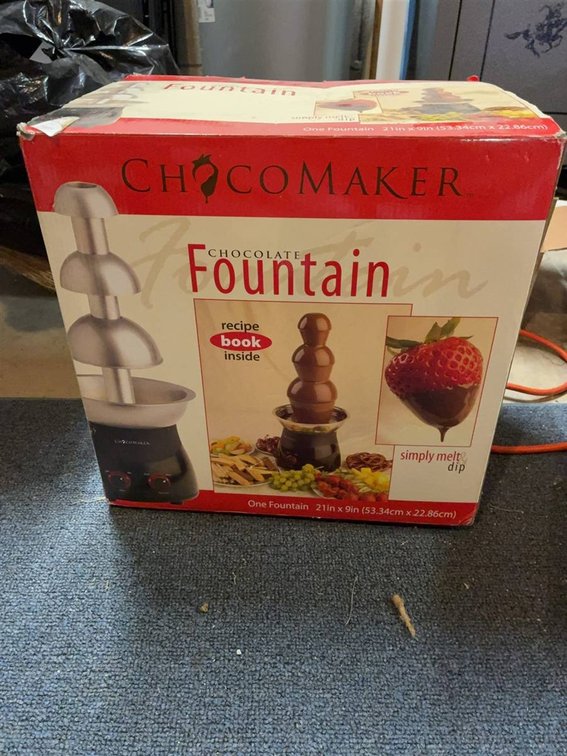 ChocoMaker Chocolate Fountain Model 9801
