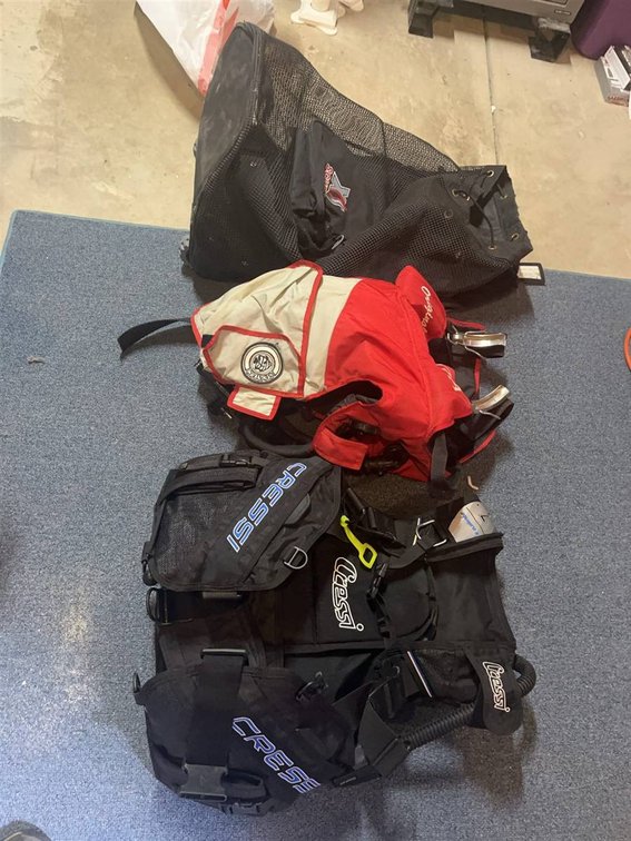 Cressi AquaPro 5 BCD, Manta BCD, XS Scuba Bag