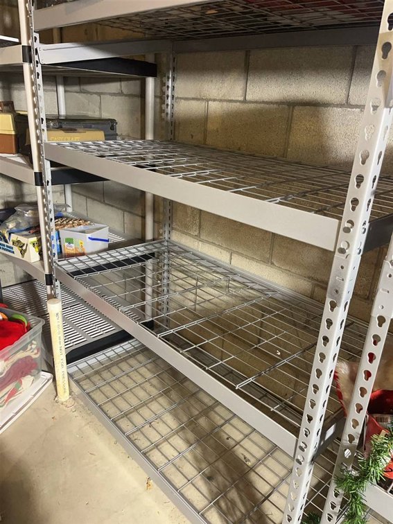Metal Wire Garage Shelving Unit Only