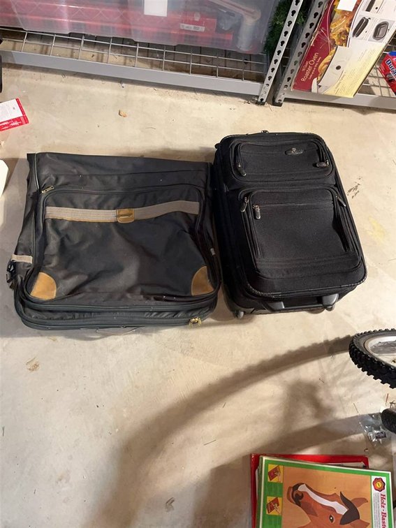 Ricardo & Protocol Black Luggage Set, 2 Pieces