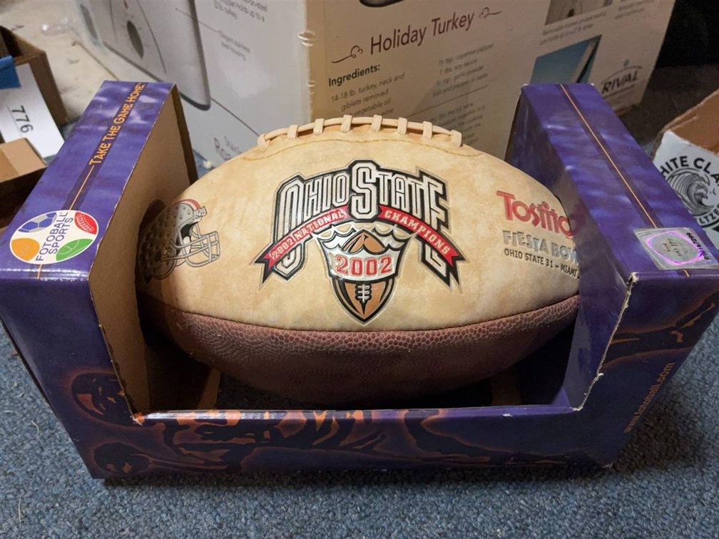 2002 Ohio State Buckeyes Fiesta Bowl Football