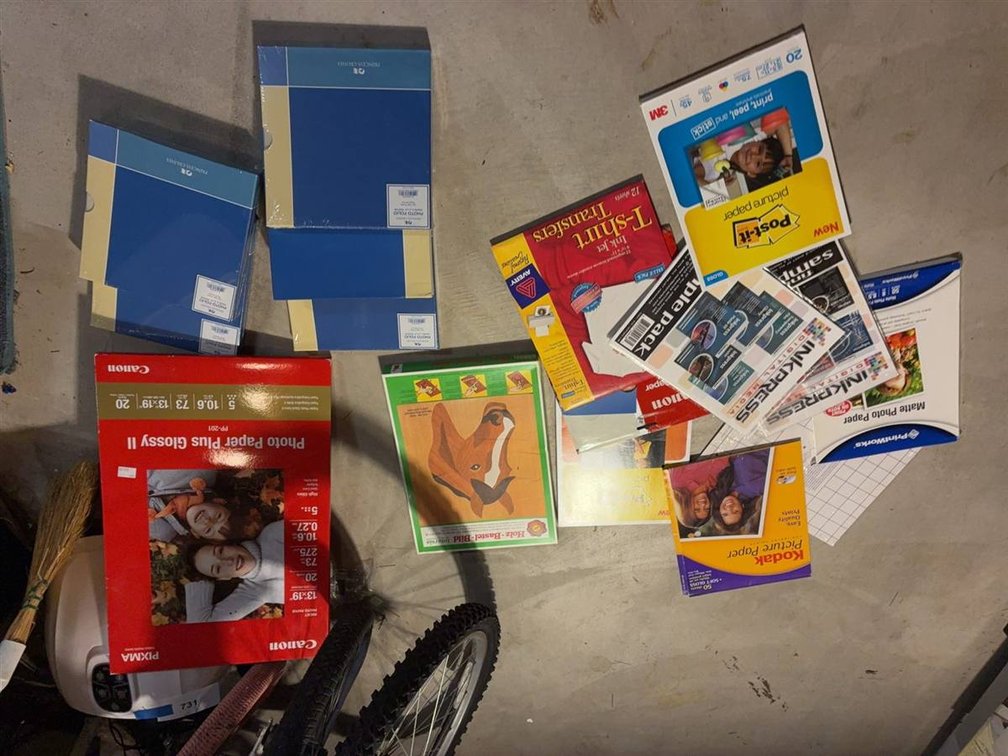 Photo Paper and Transfer Paper Lot