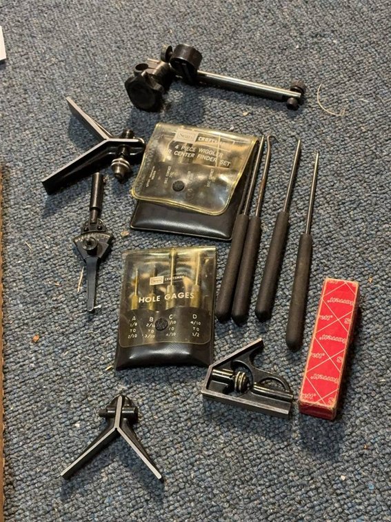Sears Craftsman Machinist Tools Set With Cases