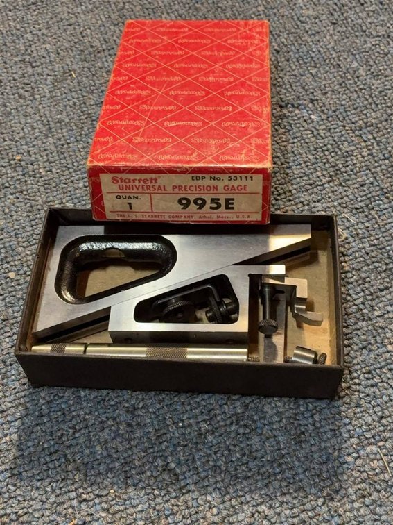 Starrett Universal Precision Gage No. 995E