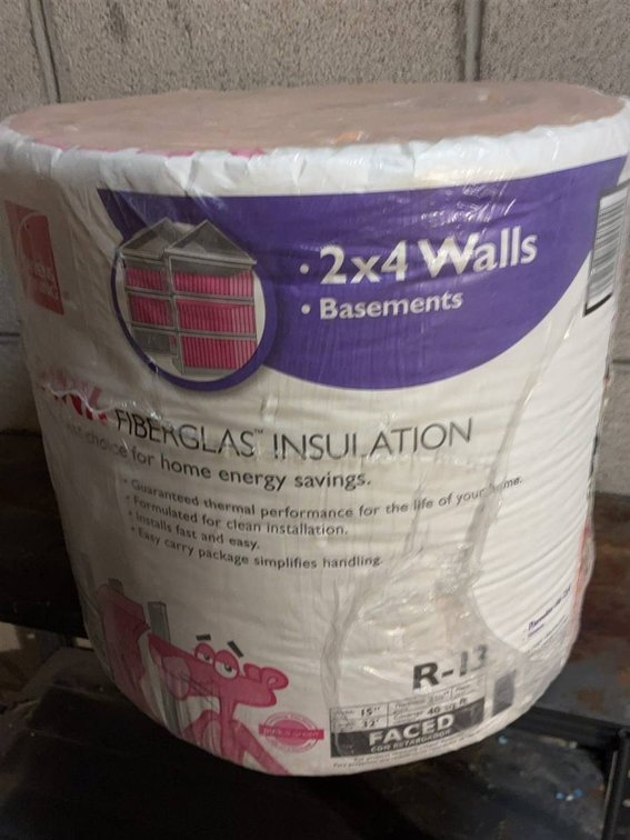 Owens Corning R-13 Pink Fiberglass Insulation