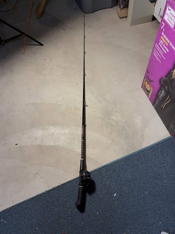Kwik Stik Magnum Rod With Zebco 101 Reel
