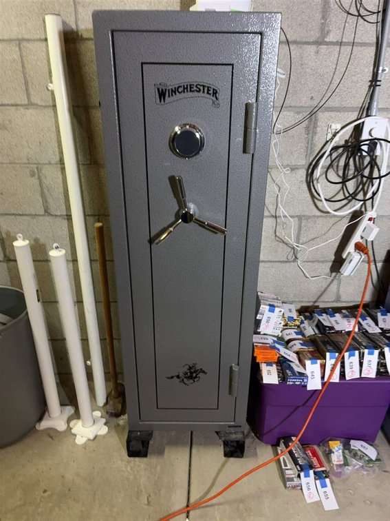 Winchester Gun Safe, Gray, 45x15x18 Inches