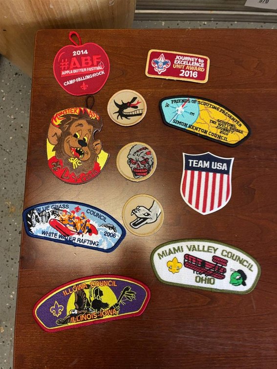Scout and Event Patches, 11 Pieces