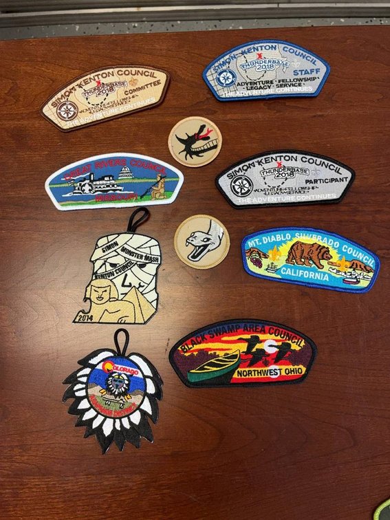 Boy Scouts Patch Lot Various Councils & Events