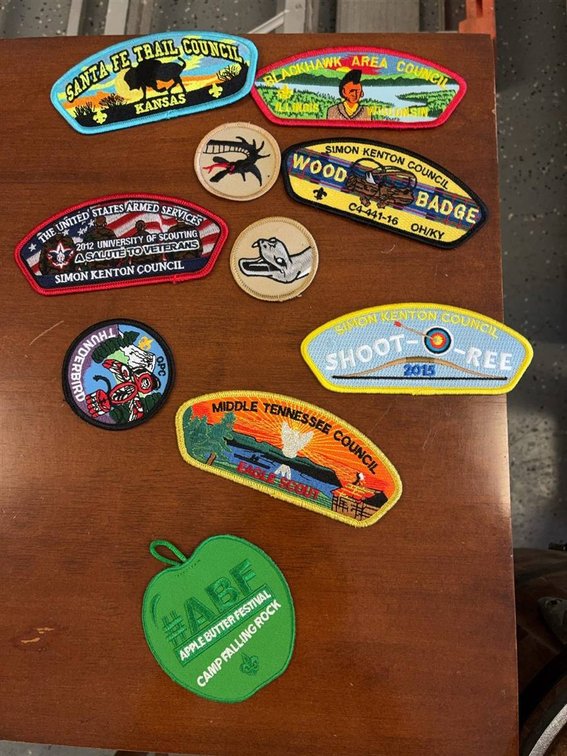 BSA & Scout Council Patches Lot