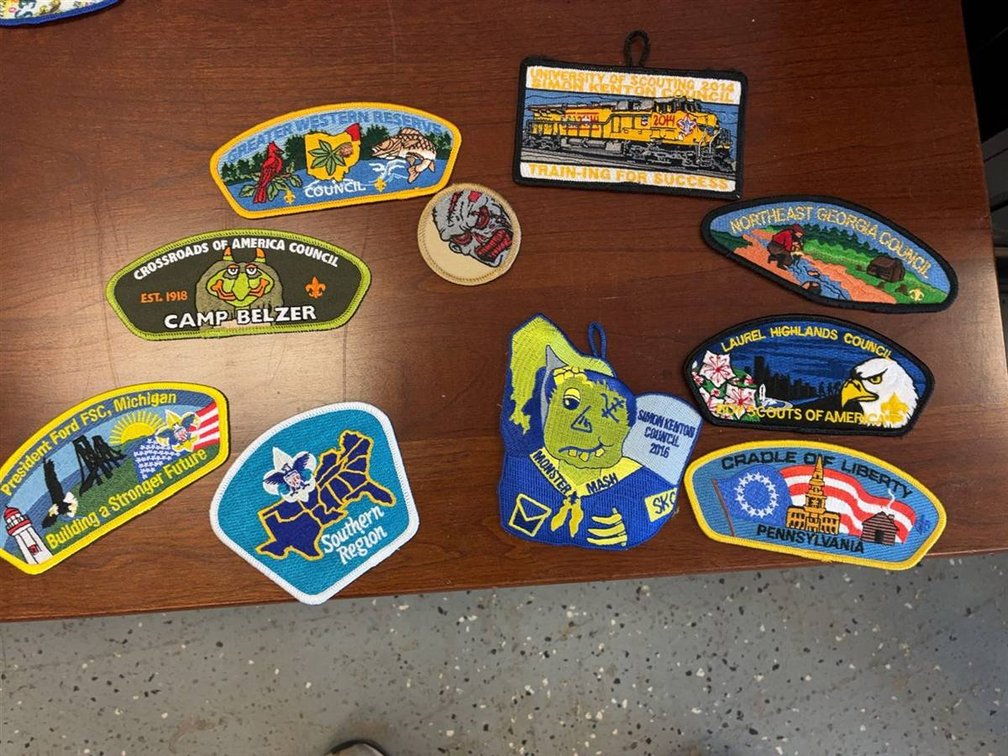 Boy Scouts of America Council Patch Collection