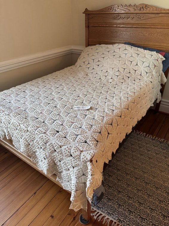 Hand Crocheted Bed Cover