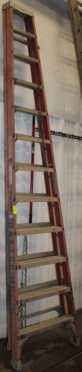 Louisville Fiberglass Folding Ladder