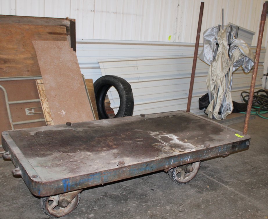 Antique Industrial Warehouse Cart