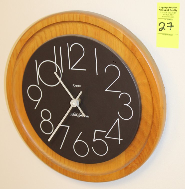 MCM Seth Thomas Wall Clock
