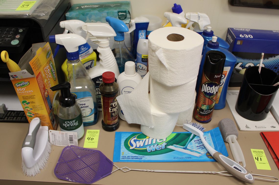 Lot of Cleaning Supplies
