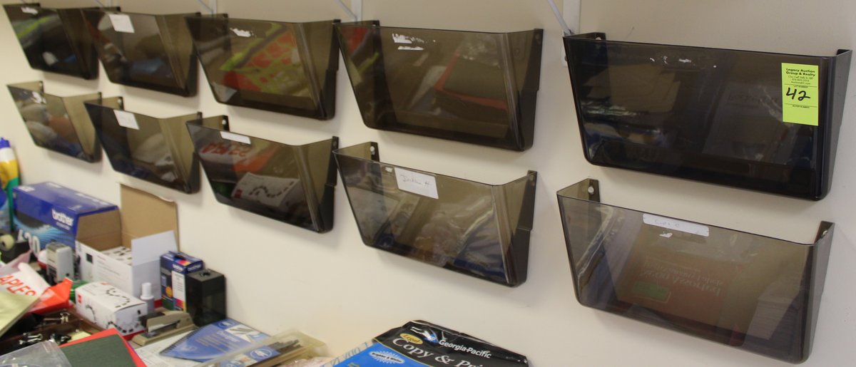 All Plastic Wall Hanging File Holders in Office