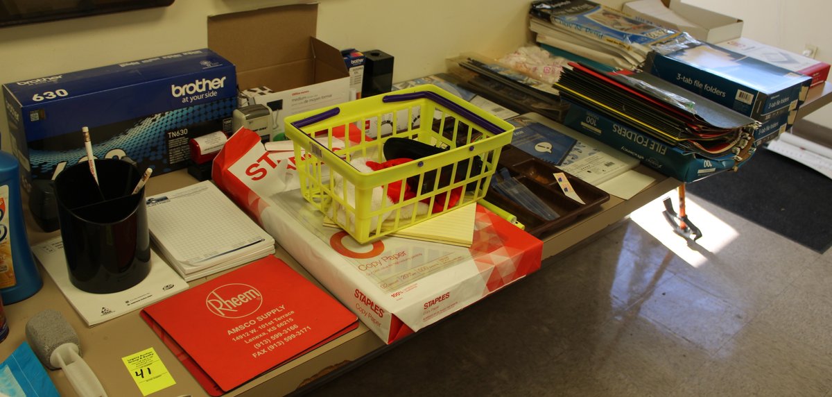 Large Lot of Office Supplies