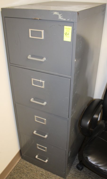 Tall Metal File Cabinet