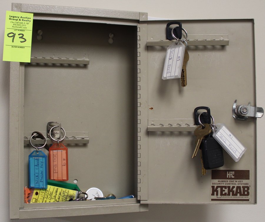Key Cabinet w/ Keys