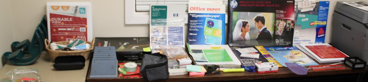 Large Lot of Office Supplies