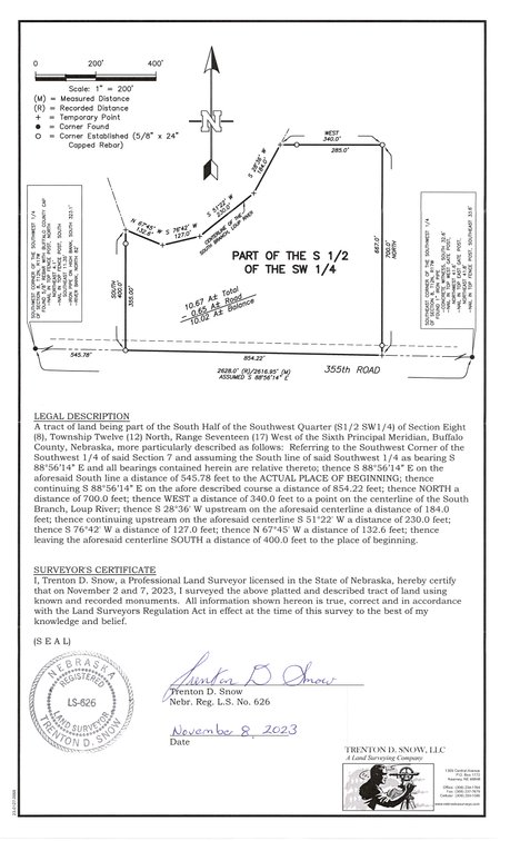 Image for 10+/- Acres in Buffalo County, NE