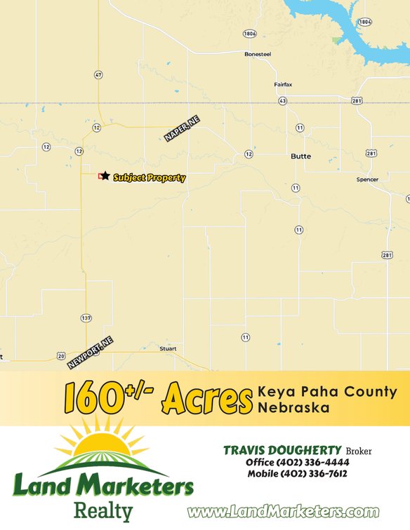 Image for 160+/- Acres in Keya Paha County, Nebraska