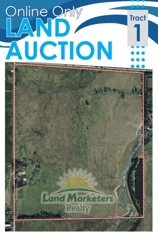 Image for Willow Creek LLC Online Only Land Auction - 312.79+/- Acres Offered in 2 Tracts