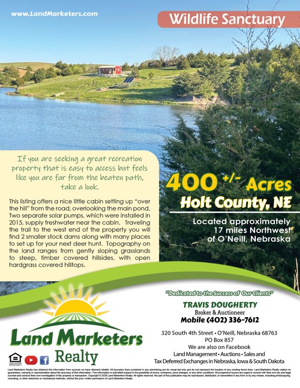 Image for 400+/- Acres in Northern Holt County, NE